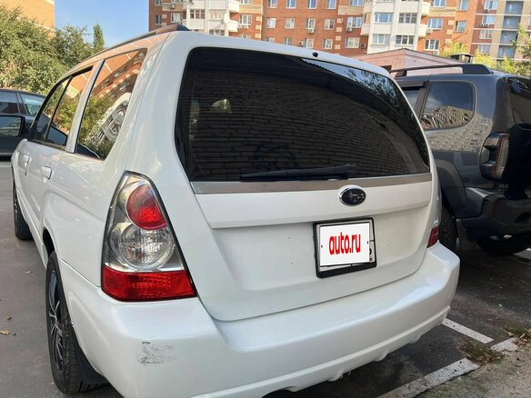 2005 Subaru Forester II Рестайлинг, белый, 910000 рублей - вид 8