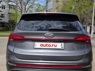 2020 Hyundai Santa Fe IV Рестайлинг, серый, 3375000 рублей, вид 4
