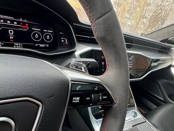 2020 Audi RS 7 II (4K), красный, 13490000 рублей - вид 21
