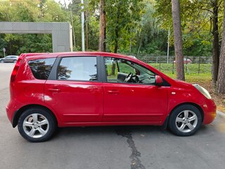 2008 Nissan Note I, красный, 730000 рублей, вид 4