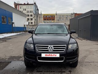 2006 Volkswagen Touareg I, чёрный, 700000 рублей, вид 1