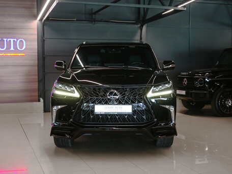 2019 Lexus LX 570 III Рестайлинг 2, чёрный, 8779000 рублей, вид 3