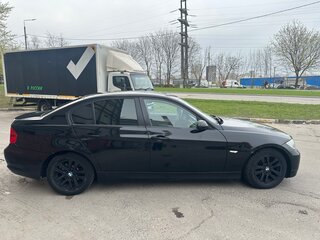2007 BMW 3 серии 318i V (E90/E91/E92/E93), чёрный, 680000 рублей, вид 3
