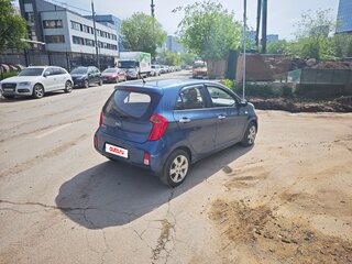 2015 Kia Picanto II Рестайлинг, синий, 705000 рублей, вид 2