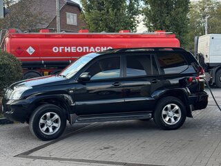 2007 Toyota Land Cruiser Prado 5-speed 120 Series Рестайлинг, чёрный, 2400000 рублей, вид 4