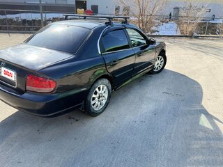 2008 Hyundai Sonata ТагАЗ IV (EF) Рестайлинг, чёрный, 330000 рублей, вид 3