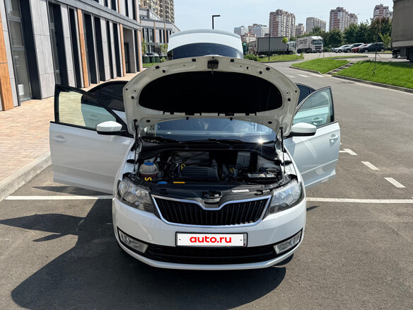 2016 Skoda Rapid I, белый, 1195000 рублей