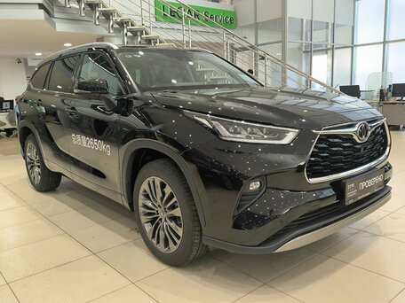 2026 Toyota Highlander IV (XU70), чёрный, 5450000 рублей, вид 3
