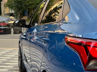 2019 Hyundai Solaris II, синий, 1450000 рублей, вид 4