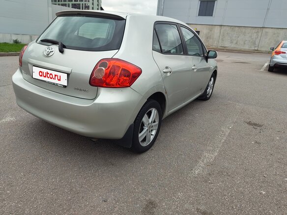 2008 Toyota Auris I, серебристый, 510000 рублей - вид 8