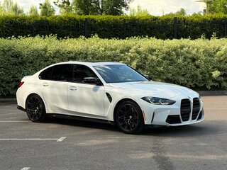 2022 BMW M3 Competition Package VI (G80), белый, 7150000 рублей, вид 1
