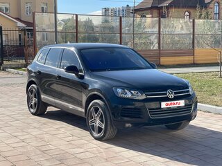 2011 Volkswagen Touareg II, чёрный, 1790000 рублей, вид 3