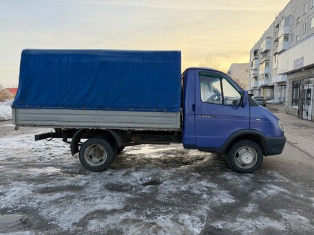 2005 ГАЗ ГАЗель (3302), синий, 590000 рублей, вид 4