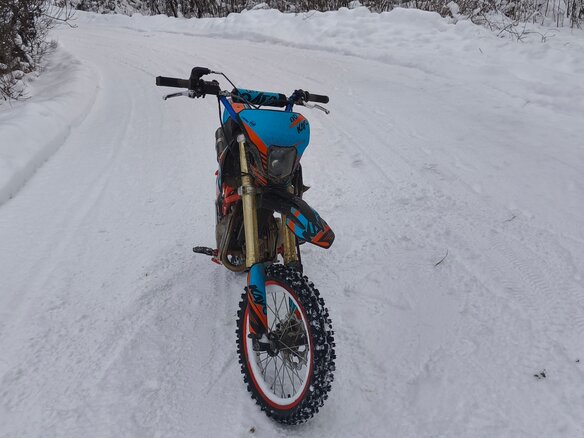 2024 Kayo Evolution YX125EM, чёрный, 65000 рублей