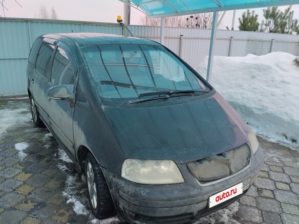 2004 Volkswagen Sharan I Рестайлинг, чёрный, 250000 рублей - вид 5