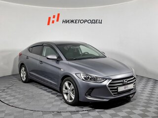 2016 Hyundai Elantra VI (AD), серый, 1349000 рублей, вид 3