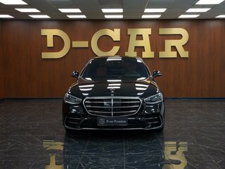 2022 Mercedes-Benz S-Класс 500 Long 4MATIC VII (W223), чёрный, 10481660 рублей, вид 2