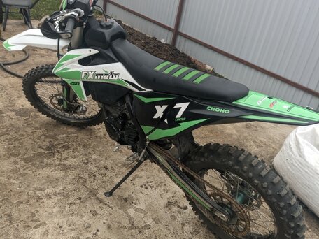 2021 FX moto X7 (CB 250), зелёный, 130000 рублей, вид 5