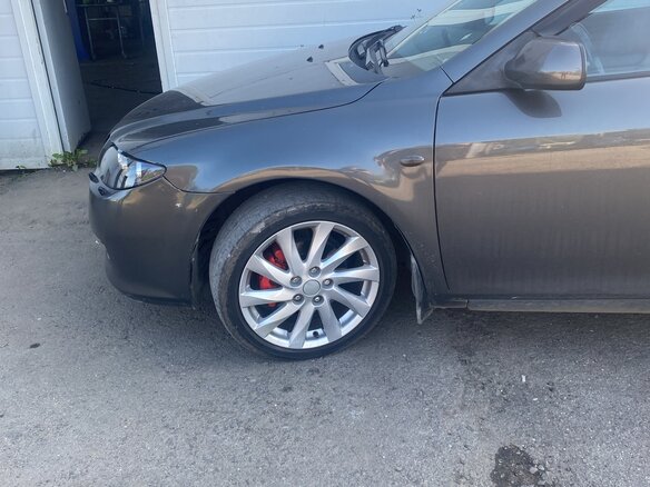 2006 Mazda 6 I (GG) Рестайлинг, серый, 520000 рублей - вид 7