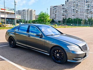 2010 Mercedes-Benz S-Класс 500 Long V (W221) Рестайлинг, серый, 2359000 рублей, вид 5