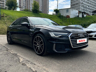 2020 Audi A6 45 TFSI V (C8), чёрный, 5490000 рублей, вид 3