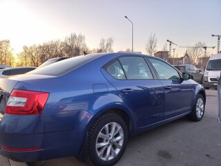 2018 Skoda Octavia III (A7) Рестайлинг, синий, 2100000 рублей, вид 4