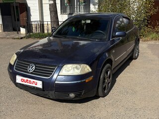 2002 Volkswagen Passat B5 Рестайлинг, синий, 330000 рублей, вид 5