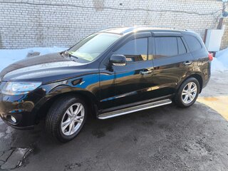 2011 Hyundai Santa Fe II Рестайлинг, чёрный, 2000000 рублей, вид 1