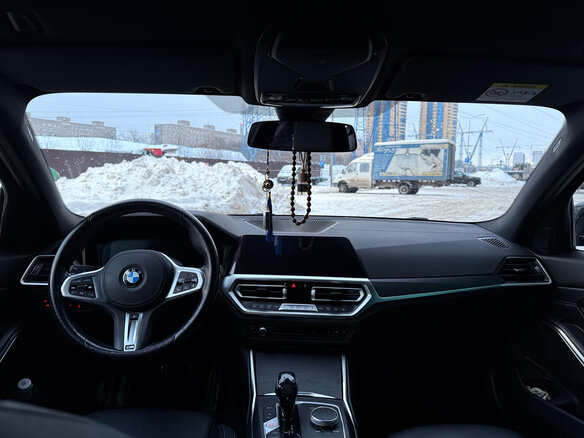 2021 BMW 3 серии 320d xDrive VII (G2x), чёрный, 4450000 рублей - вид 11