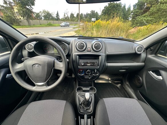 2018 Lada (ВАЗ) Granta I, серебристый, 443000 рублей - вид 8
