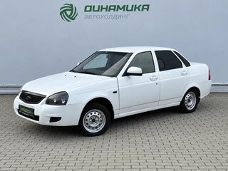 2016 Lada (ВАЗ) Priora I Рестайлинг, белый, 420000 рублей, вид 1