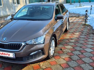 2020 Skoda Rapid II, коричневый, 1950000 рублей, вид 4