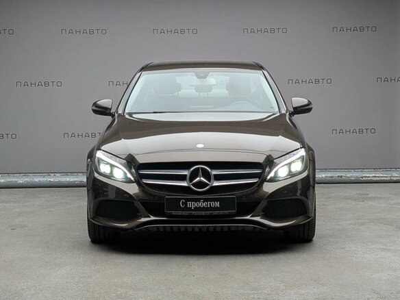 2016 Mercedes-Benz C-Класс 200 IV (W205), коричневый - вид 2
