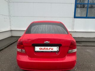 2005 Chevrolet Aveo I, красный, 190000 рублей, вид 3