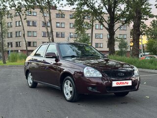 2013 Lada (ВАЗ) Priora I Рестайлинг, пурпурный, 309900 рублей, вид 2