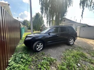2008 Hyundai Santa Fe II, чёрный, 800000 рублей, вид 1