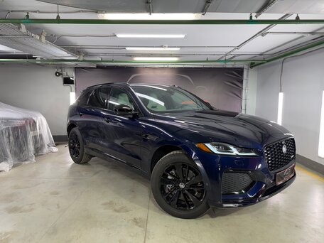 2023 Jaguar F-Pace I Рестайлинг, синий, 6940000 рублей, вид 3
