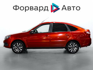 2022 Lada (ВАЗ) Granta I Рестайлинг, красный, 649800 рублей, вид 4