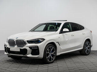 2021 BMW X6 40d III (G06), белый, 9157000 рублей, вид 1