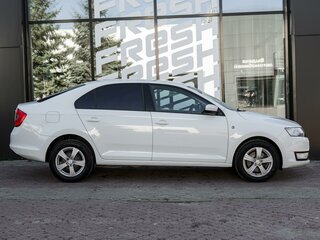 2014 Skoda Rapid I, белый, 919000 рублей, вид 5