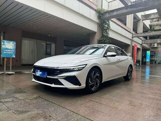 2023 Hyundai Elantra N Line VII (CN7) Рестайлинг, белый, 1450000 рублей, вид 1