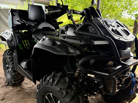 2021 Stels ATV-650 Guepard ST, чёрный, 740000 рублей, вид 2