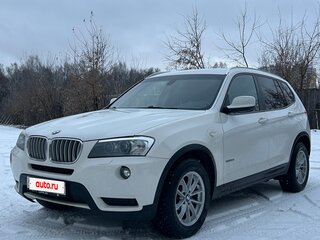 2013 BMW X3 20i xDrive II (F25), белый, 1599000 рублей, вид 3