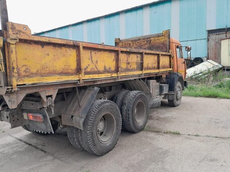 2004 КамАЗ 55102, оранжевый, 890000 рублей, вид 2