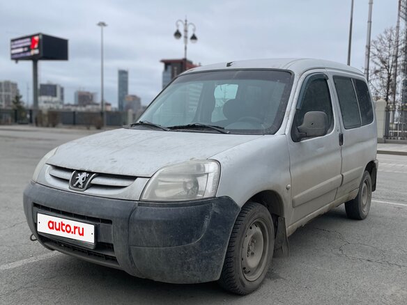 2007 Peugeot Partner I Рестайлинг, серебристый, 250000 рублей