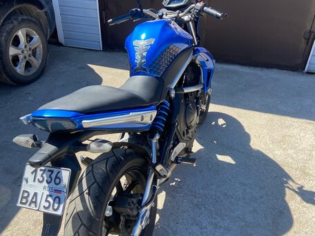 2009 Kawasaki ER-6N, синий, 450000 рублей, вид 5