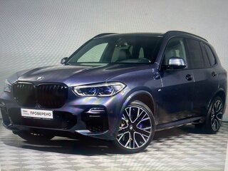 2019 BMW X5 30d IV (G05/G18), фиолетовый, 6200000 рублей, вид 2