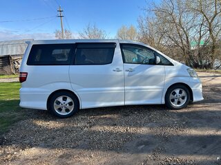 2005 Toyota Alphard I Рестайлинг, белый, 1700000 рублей, вид 4