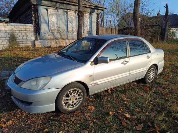 2005 Mitsubishi Lancer IX Рестайлинг, серебристый, 375000 рублей