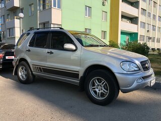 2004 Mercedes-Benz M-Класс 350 I (W163) Рестайлинг, серебристый, 1200000 рублей, вид 4